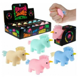 Крутой замес, единорог 12*6см 4 цв.в асс Т23000 Т23000