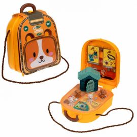 Игровой набор в рюкзачке "Зоомагазин" 14 предметов Т24112 Т24112