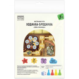 Игра настольная ТРИ СОВЫ "Ходилка-бродилка. Тайна пирамиды", пакет с европодвесом НИ_55531