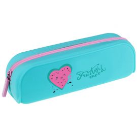 Пенал 1 отделение, 200*50*60 Berlingo "Fruity mood", силикон PM09022
