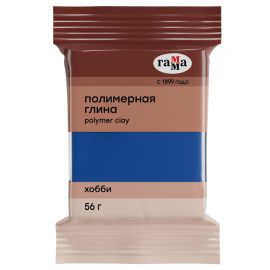 Полимерная глина Гамма "Хобби", синий, 56г 1200