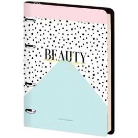 Тетрадь на кольцах А5, 80л. ЛАЙТ, кожзам, Greenwich Line "Vision. Beauty", тон. блок Nr4A5_30730