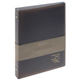 Тетрадь на кольцах А5, 80л., Greenwich Line "Quiet color", пластиковая обложка, с разделителями Nrp80A5_38631