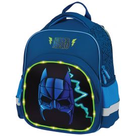 Рюкзак Berlingo Kids "Super hero" 36*27*12см, 1 отделение, 2 кармана, эргономичная спинка, LED кант RU08084
