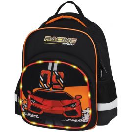 Рюкзак Berlingo Kids "Racing sport" 36*27*12см, 1 отделение, 2 кармана, эргономичная спинка, LED кант RU08085
