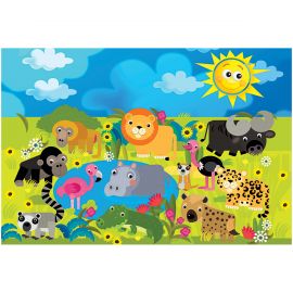 Пазл  24 эл. Maxi ТРИ СОВЫ "Сафари-парк" ПК24М_54517