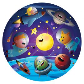 Пазл  77 эл. ТРИ СОВЫ "Космические приключения" ПК77_54617