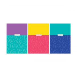 Тетрадь 80л., А4, линия BG "Monocolor. Letters" Т4ск80 11206