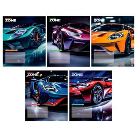 Тетрадь 12л., частая косая линия BG "Speed zone" Т5ск12 55440