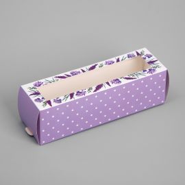 Коробка складная «Лаванда», 18 х 5.5 х 5.5 см 10073749