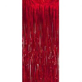 Шторка для фотозоны 1*2м красная DV-H-1633-2