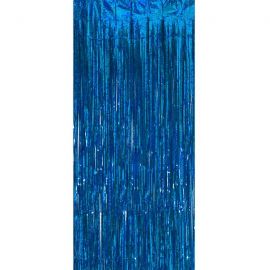 Шторка для фотозоны 1*2м синяя DV-H-1633-6