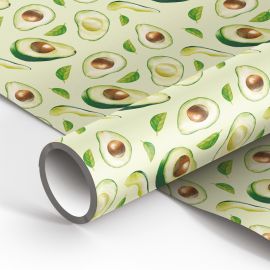 Упаковочная бумага глянц. 70*100см, MESHU "Avocado", 80г/м2 MS_46411