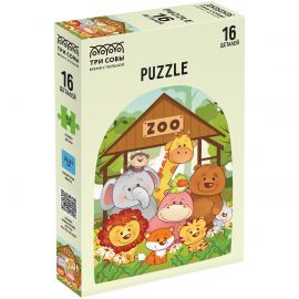 Пазл  16 эл. Maxi ТРИ СОВЫ "Зоопарк" ПК16М_54495