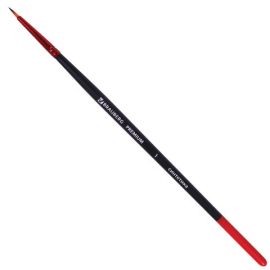 Кисть синтетика, круглая №1, BRAUBERG PREMIUM, 201000 201000