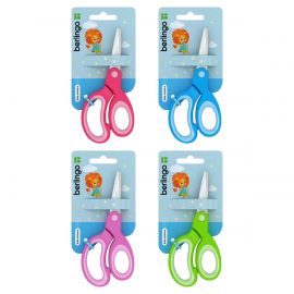 Ножницы детские Berlingo 13см, ассорти, европодвес DNn_14030