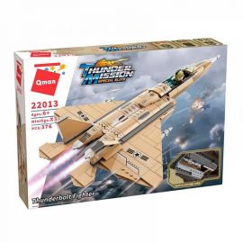 Конструктор 22013 376дет Thunder Mission Thunderbolt Fighter 22013