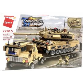 Конструктор 22015 Thunder Mission  Thunder Tank Transporter 829 дет. 22015