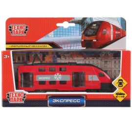 Машина металл поезд экспресс 16см, открыв. двери, инерц 286613 286613