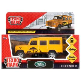 Машина металл LAND ROVER DEFENDER САФАРИ 12см, открыв. двери, инерц, в кор 297495 297495
