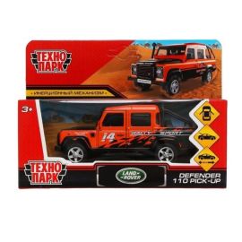 Машина металл LAND ROVER DEFENDER PICKUP САФАРИ 12 см, двери, багажн 317584 317584