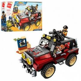 КОНСТРУКТОР Thunder Mission Block Armed Jeep 307 дет 3203 3203