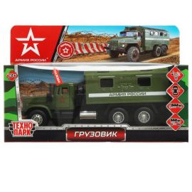 Машина металл свет-звук АРМИЯ РОССИИ ГРУЗОВИК, 19,5см, двер, баг.,инер 341003 341003