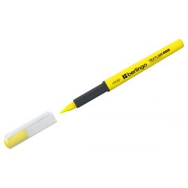 Текстовыделитель-кисть Berlingo "Textline HL470" желтый, 1-6мм T4517
