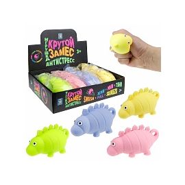 Крутой замес, динозавр 11,5*5*5,5см, 4цв.в асс Т23232 Т23232