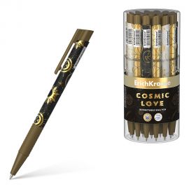 Ручка шариковая автоматическая ErichKrause Magic Sky Matic&Grip 0.7, цвет чернил синий 54530