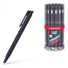 Ручка шариковая автоматическая ErichKrause ColorTouch Matic&Grip Dots in Blue 0.7, цвет чернил синий 56059