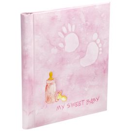 Фотоальбом магнитный 10 листов 23*28см, внутренняя спираль, ArtSpace "Sweet girl" PA_22287