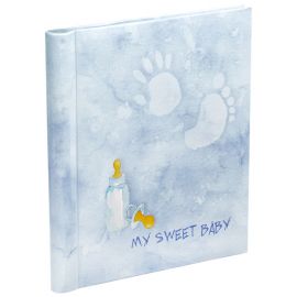 Фотоальбом магнитный 10 листов 23*28см, внутренняя спираль, ArtSpace "Sweet boy" PA_22288