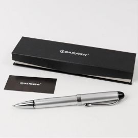 Ручка подар. "Darvish" корпус серебристый в футляре SR-3283