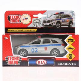 Машина металл KIA sorento prime ПОЛИЦИЯ, 12 см, двери, багаж., инерц 258219 258219