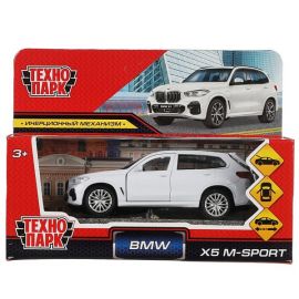 Машина металл BMW X5 M-SPORT 12 см, двери, багаж, бел 319006 319006