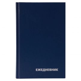 Ежедневник недатированный, А5, 160л., бумвинил, BG, синий ЕН-БВ_59619