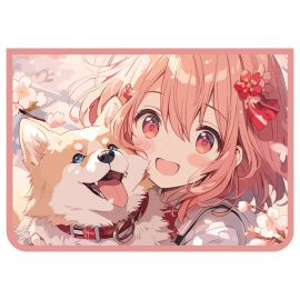 Папка для труда 2 отделения, А4, ArtSpace "Sweet friends", пластик, на молнии ПТР-22_58228