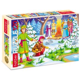 Пазл  120 эл. Hatber "Зимняя сказка" 120ПЗ5_19269