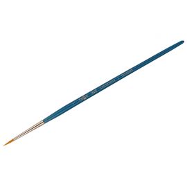 Кисть художественная синтетика Гамма "Галерея", круглая №1, короткая ручка 302001