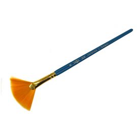 Кисть художественная синтетика Гамма "Галерея", веерная №8, короткая ручка 308008