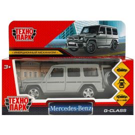 Машина металл MERCEDES-BENZ G-CLASS 12 см, двери, багажн, темно-серый, 371925 371925