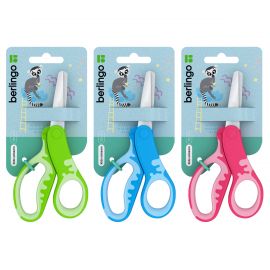 Ножницы детские Berlingo 13,5см, ассорти, европодвес DNn_14029
