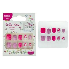 Lukky Нэйл-Арт набор №5 Pinky (10 наклад.ногтей) Т19426 Т19426