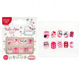 Lukky Нэйл-Арт набор №24 Love Geometry (10 накладных ногтей) Т23153 Т23153