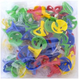 Зажимы для воздушных шаров, ПатиБум, ассорти 4607145438284