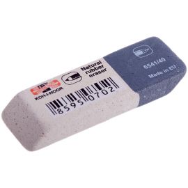 Ластик Koh-I-Noor "Sanpearl" 40, скошенный, комбинированный, натуральный каучук, 57*19,5*8мм 6541040007KDRU