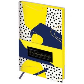 Ежедневник недатированный, А5, 136л., кожзам, Greenwich Line "Vision. Stylish abstraction", тон. блок, цветной срез ENA5_38812