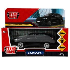 Машина металл HAVAL "haval f7", длина 12 см, дв, багаж, инер, черный 384355 384355