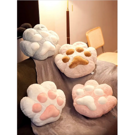 Мягкая игрушка Лапка с пледом 30 см 46071774551901